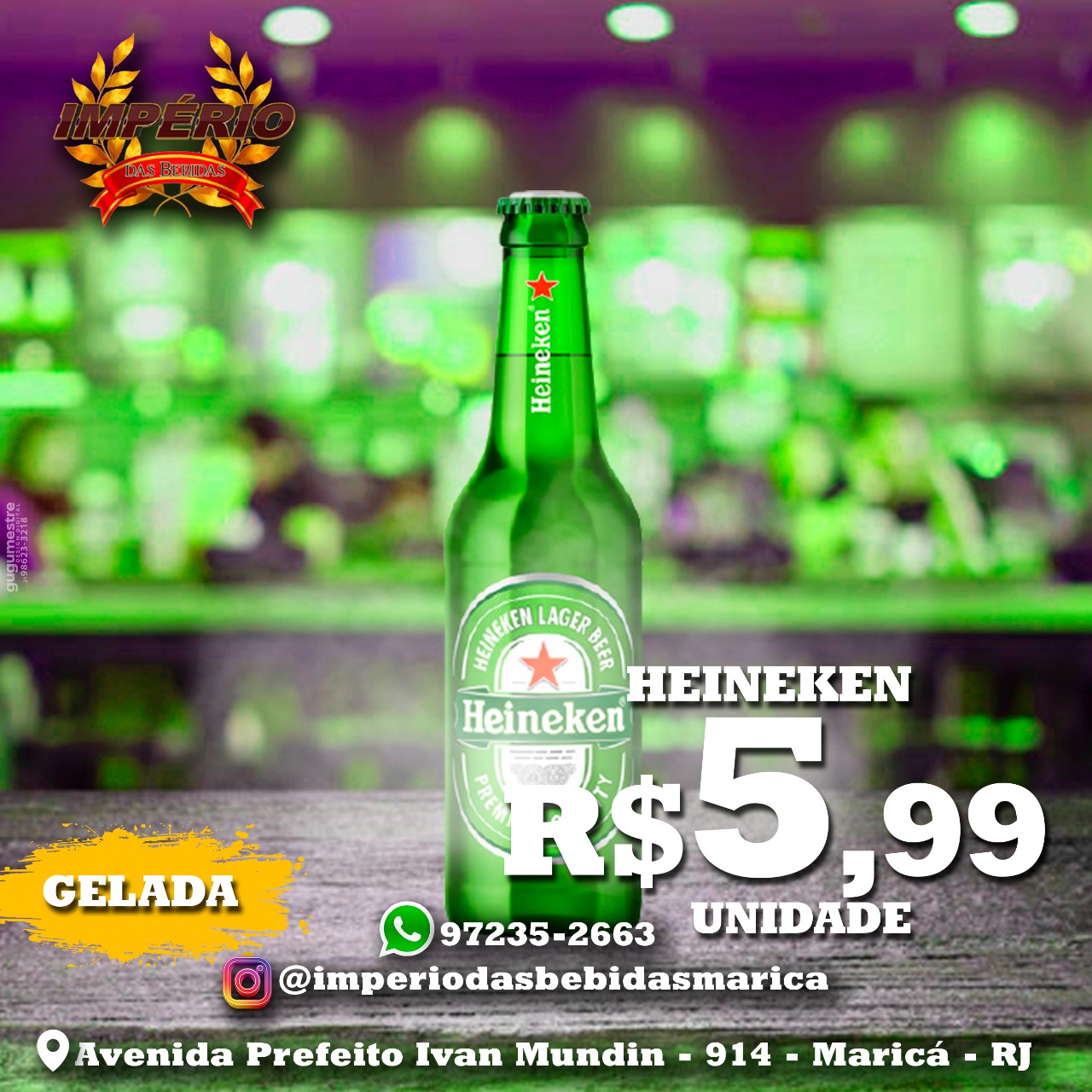 MELHOR DEPÓSITO DE BEBIDAS EM MARICÁ