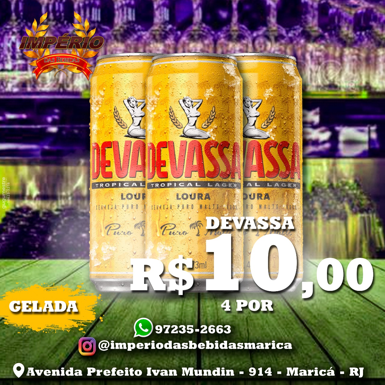 MELHOR DEPÓSITO DE BEBIDAS EM MARICÁ