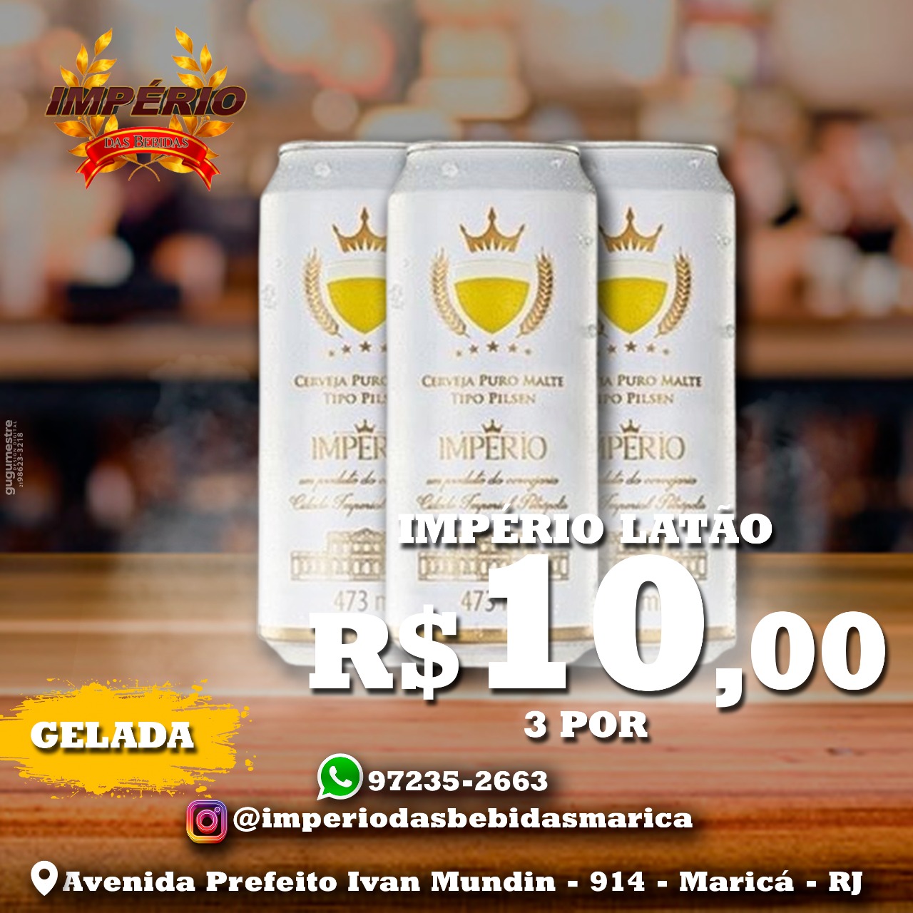 MELHOR DEPÓSITO DE BEBIDAS EM MARICÁ