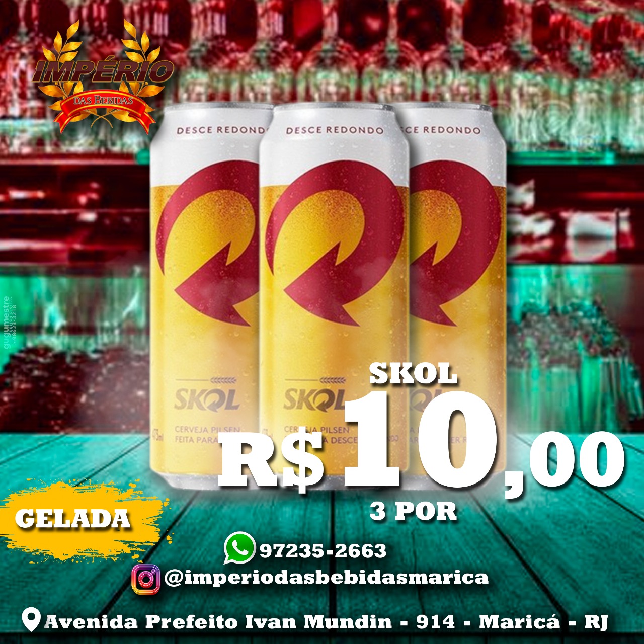 MELHOR DEPÓSITO DE BEBIDAS EM MARICÁ