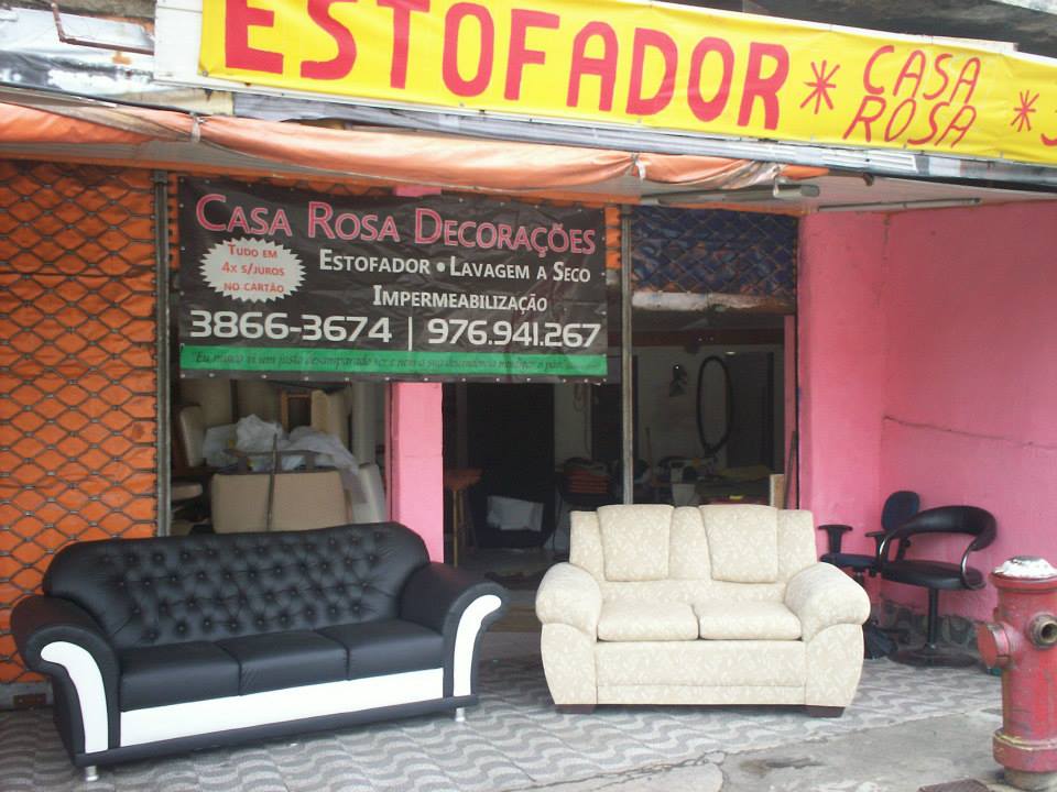 ESTOFADOR EM HIGIENÓPOLIS - CASA ROSA - RJ
