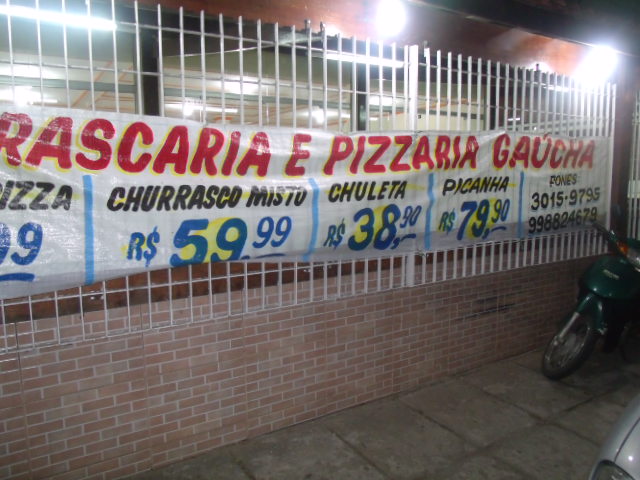 CHURRASCARIA PIZZARIA GAUCHA EM CAMPOS DOS GOYTACAZES - RJ