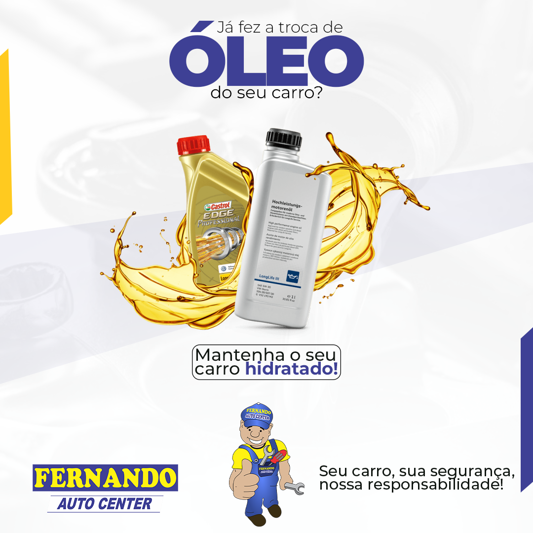 TROCA DE ÓLEO EM ARIQUEMES - RO