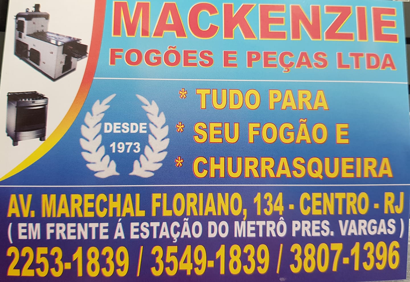 Mackenzie Fogões E Peças Ltda