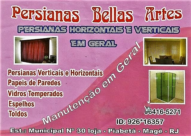 BOX TEMPERADO DIVISORIA FORRO PVC PERSIANA EM SANTA CRUZ DA SERRA DUQUE DE CAXIAS - DECORACOES MV - RJ
