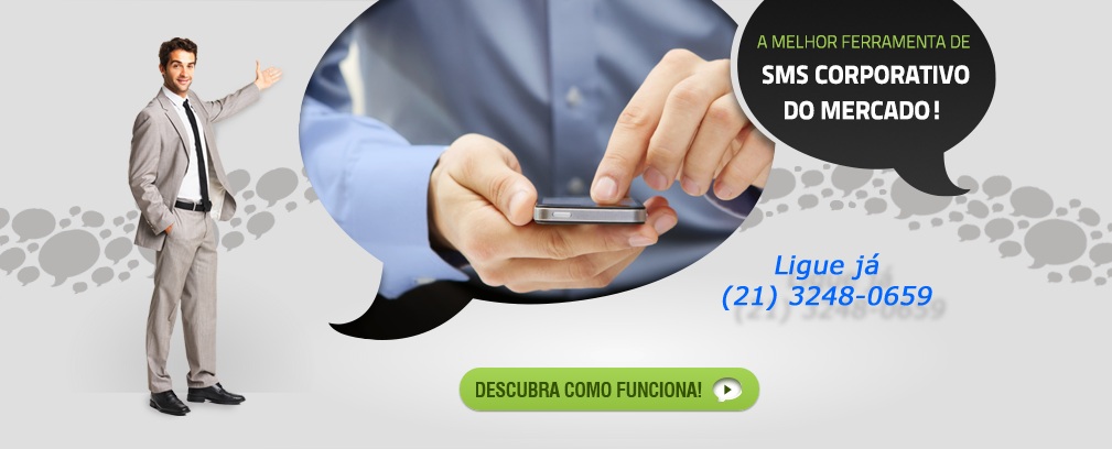 ENVIO DE SMS NO RIO DE JANEIRO - FLASH SMS - RJ