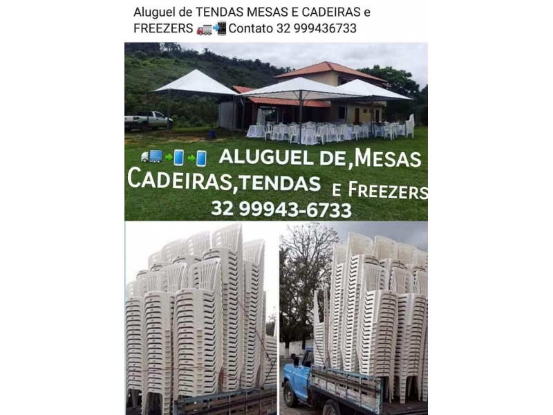ALUGUEL DE TENDAS EM UBÁ 