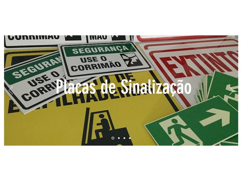 PLACAS DE SINALIZAÇÃO EM CAMPOS DOS GOYTACAZES - RJ