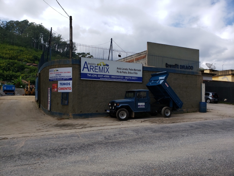 AREIA LAVADA EM PETROPOLIS - AREJOLO AREMIX - RJ