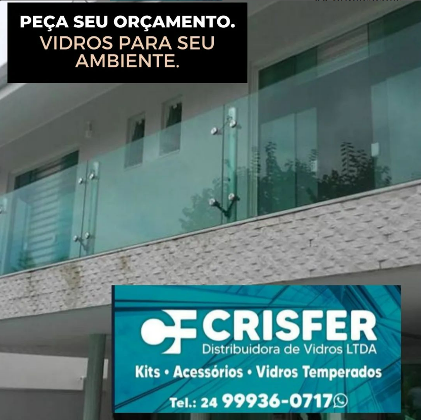 DISTRIBUIDORA DE VIDROS TEMPERADOS NO SUL FLUMINENSE RJ