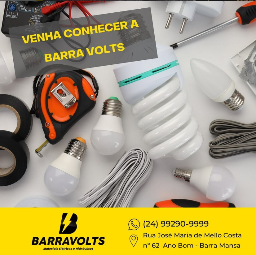 MATERIAL ELETRICO EM BARRA MANSA