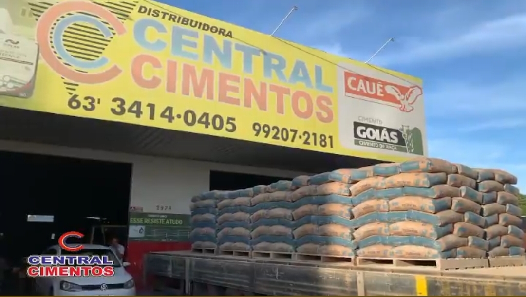 Distribuidora de Cimento em Araguaína - CENTRAL CIMENTOS 