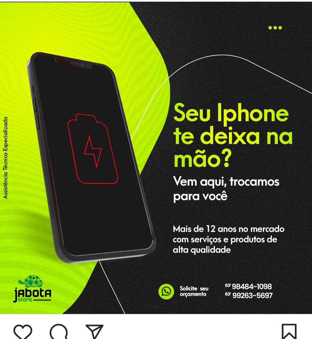 Assistência técnica especializada Apple em araguaína - JABOTA STORE