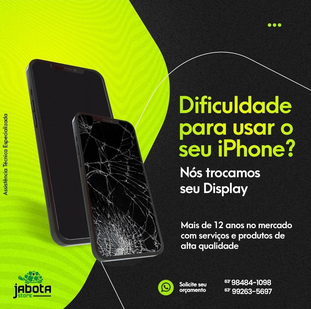 Assistência técnica especializada Apple em araguaína - JABOTA STORE