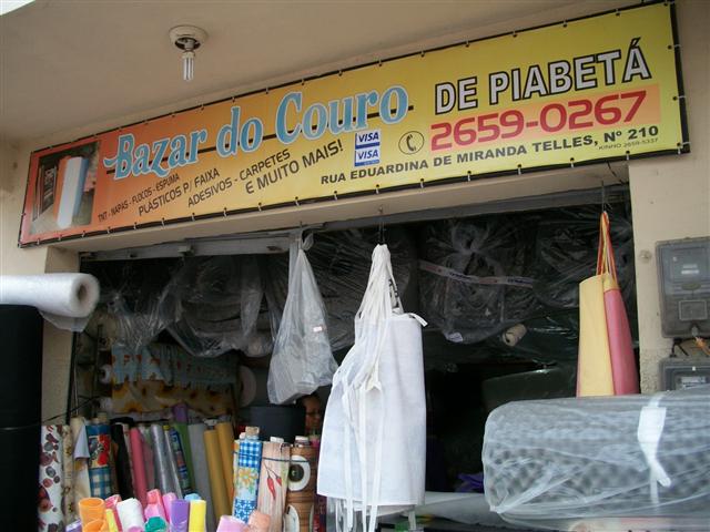 COURO EM PIABETÁ - BAZAR DO COURO - RJ