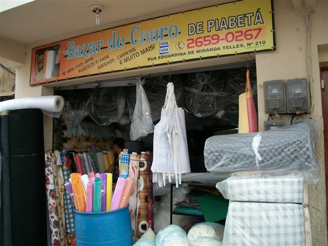 COURO EM PIABETÁ - BAZAR DO COURO - RJ