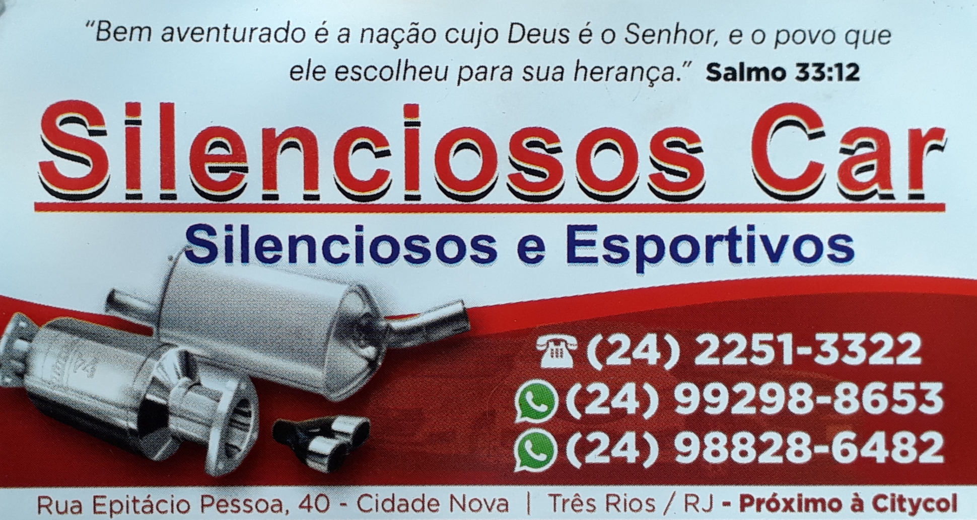 SILENCIOSOS EM TRES RIOS
