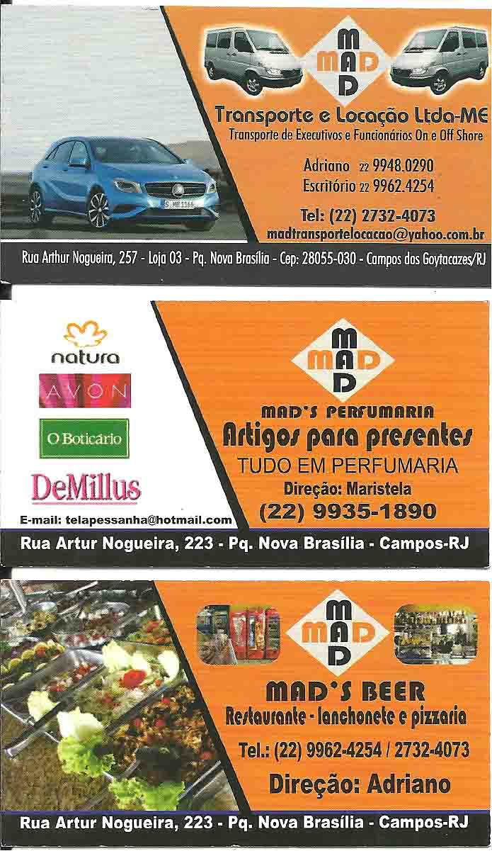 RESTAURANTE PERFUMARIA TRANSPORTE NO FAROL DE SAO THOME EM CAMPOS DOS GOYTACAZES - MAD