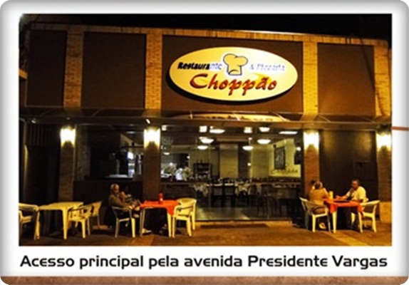 PIZZARIA E RESTAURANTE EM PRESIDENTE EPITACIO - CHOPPAO