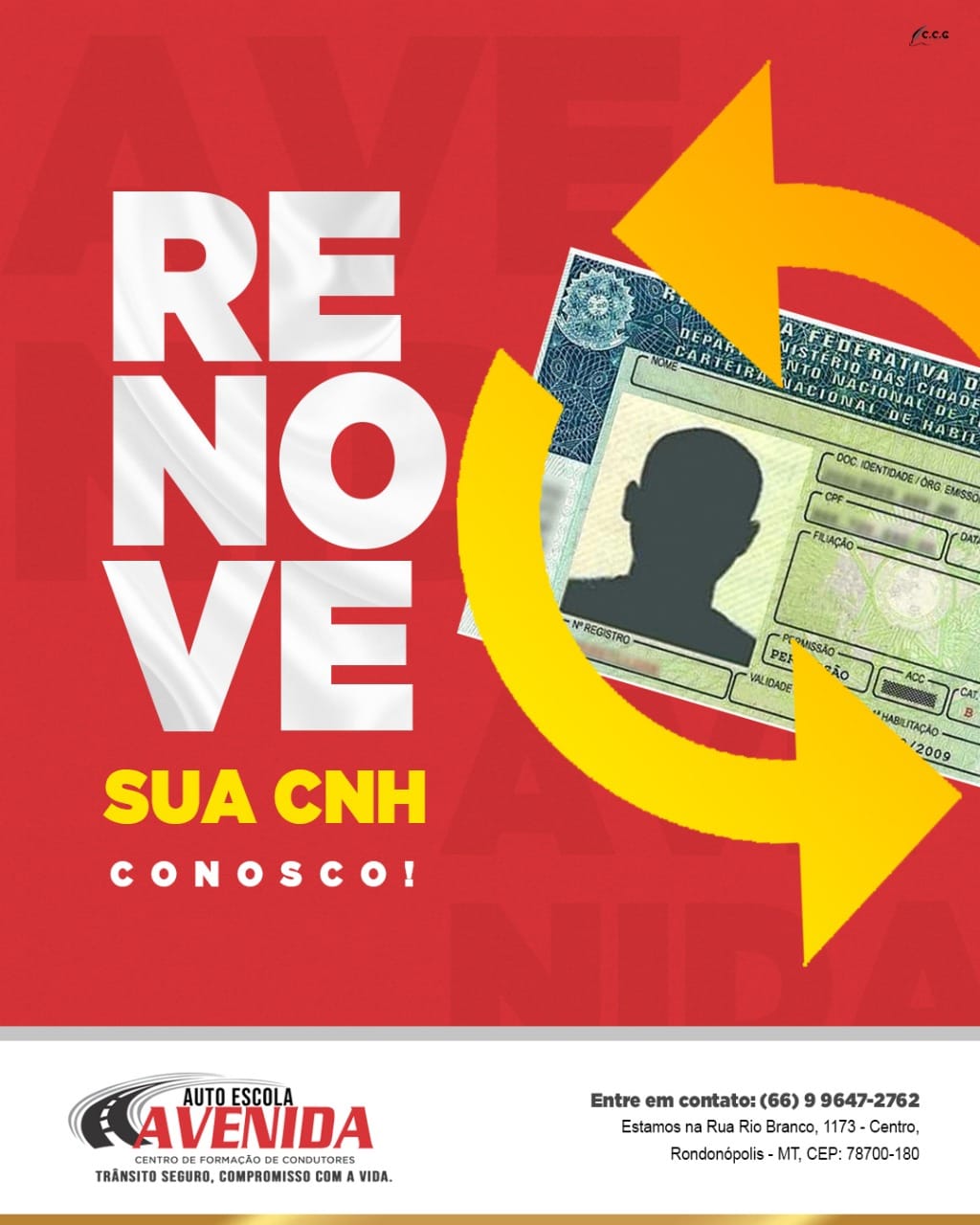 AUTO ESCOLA EM RONDONÓPOLIS - MT