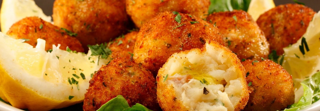 BOLINHO DE BACALHAU NA BARRA DA TIJUCA