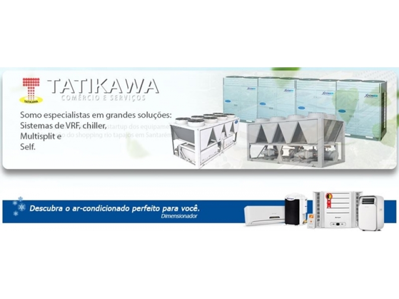REFRIGERAÇÃO RESIDENCIAL E EMPRESARIAL EM MANAUS - AM - TATIKAWA