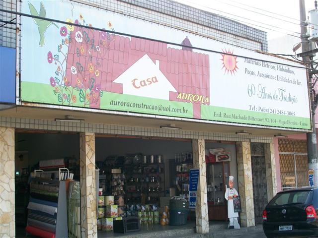 MATERIAL ELETRICO E HIDRAULICO EM MIGUEL PEREIRA - CASA AURORA - RJ