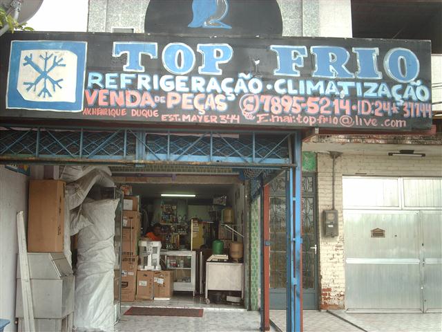REFRIGERACAO E CLIMATIZACAO POSSE NOVA IGUACU - TOP FRIO REFRIGERACAO - RJ