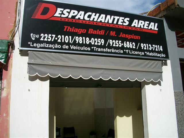DESPACHANTE EM AREAL - TB DESPACHANTE - RJ