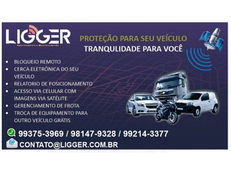 RASTREAMENTO E MONITORAMENTO DE VEÍCULOS EM MANAUS - AM