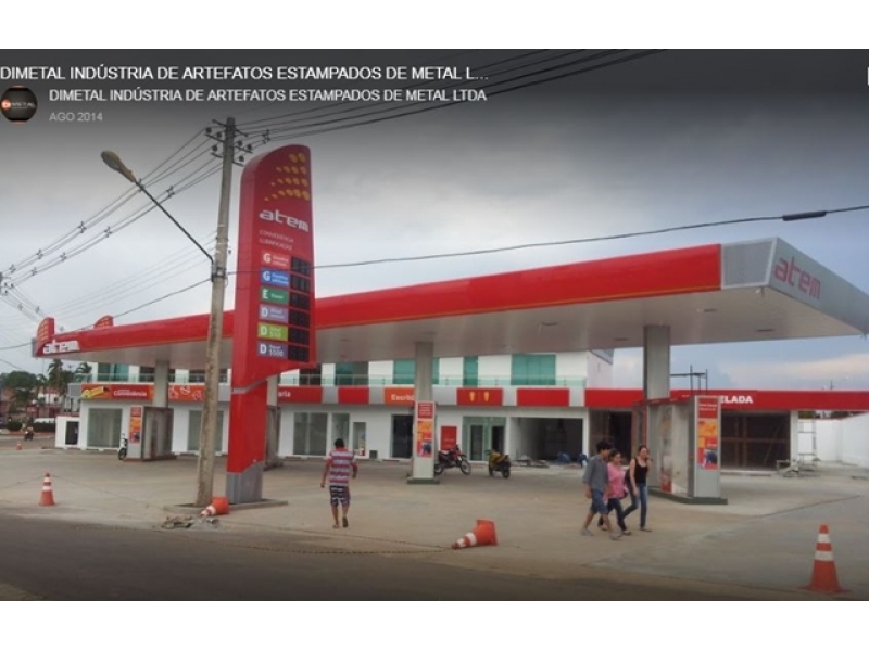 PAINÉIS E LETREIROS LUMINOSOS EM METAL EM MANAUS - AM