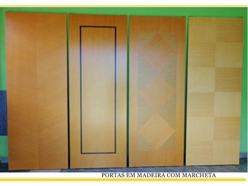 PORTAS MARCHETADAS MADEIRA MACIÇA - OCA - PIVOTANTE FABRICAÇÃO PROPRIA