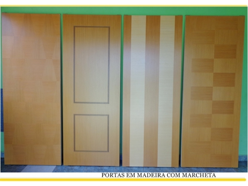 PORTAS MARCHETADAS MADEIRA MACIÇA - OCA - PIVOTANTE FABRICAÇÃO PROPRIA