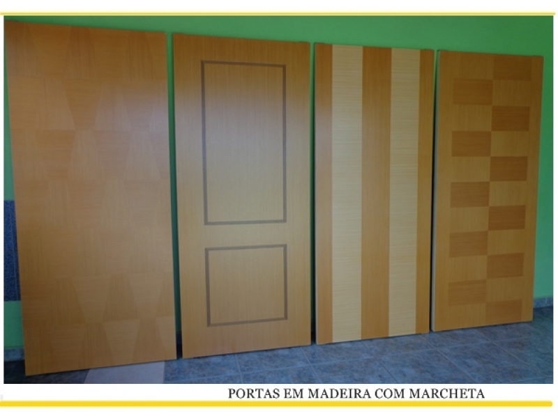 PORTAS MARCHETADAS MADEIRA MACIÇA - OCA - PIVOTANTE FABRICAÇÃO PROPRIA