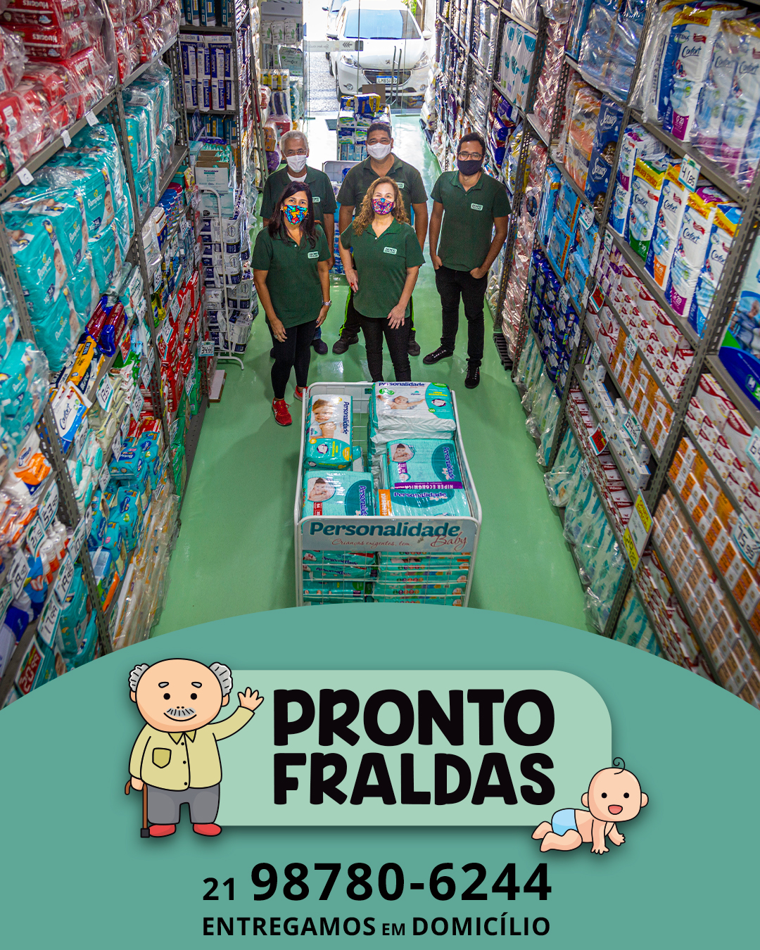 FRALDAS DESCARTÁVEIS EM RIO DE JANEIRO - RJ 