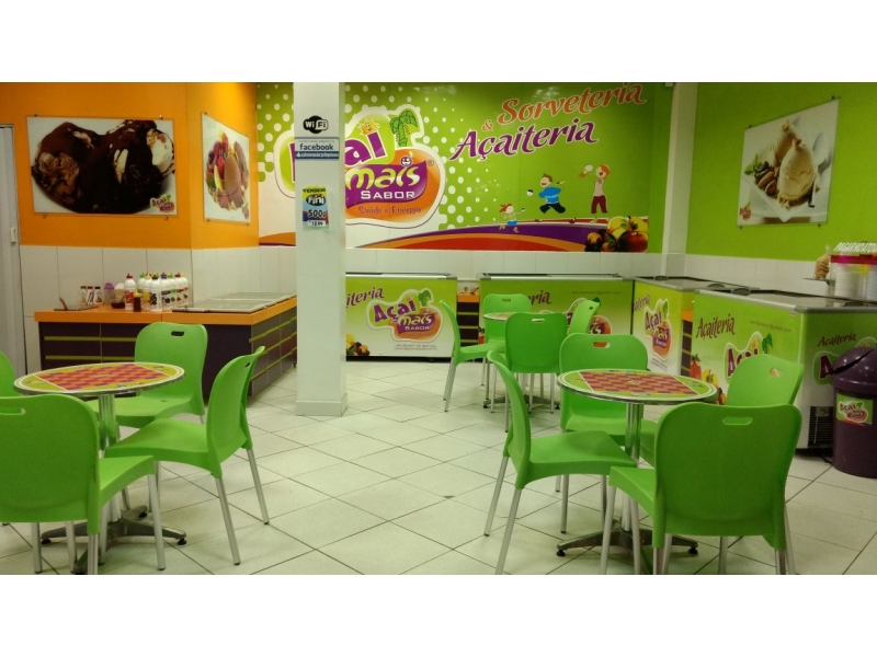 SORVETERIA E AÇAÍTERIA EM JARDIM PRIMAVERA - MAIS SABOR - RJ