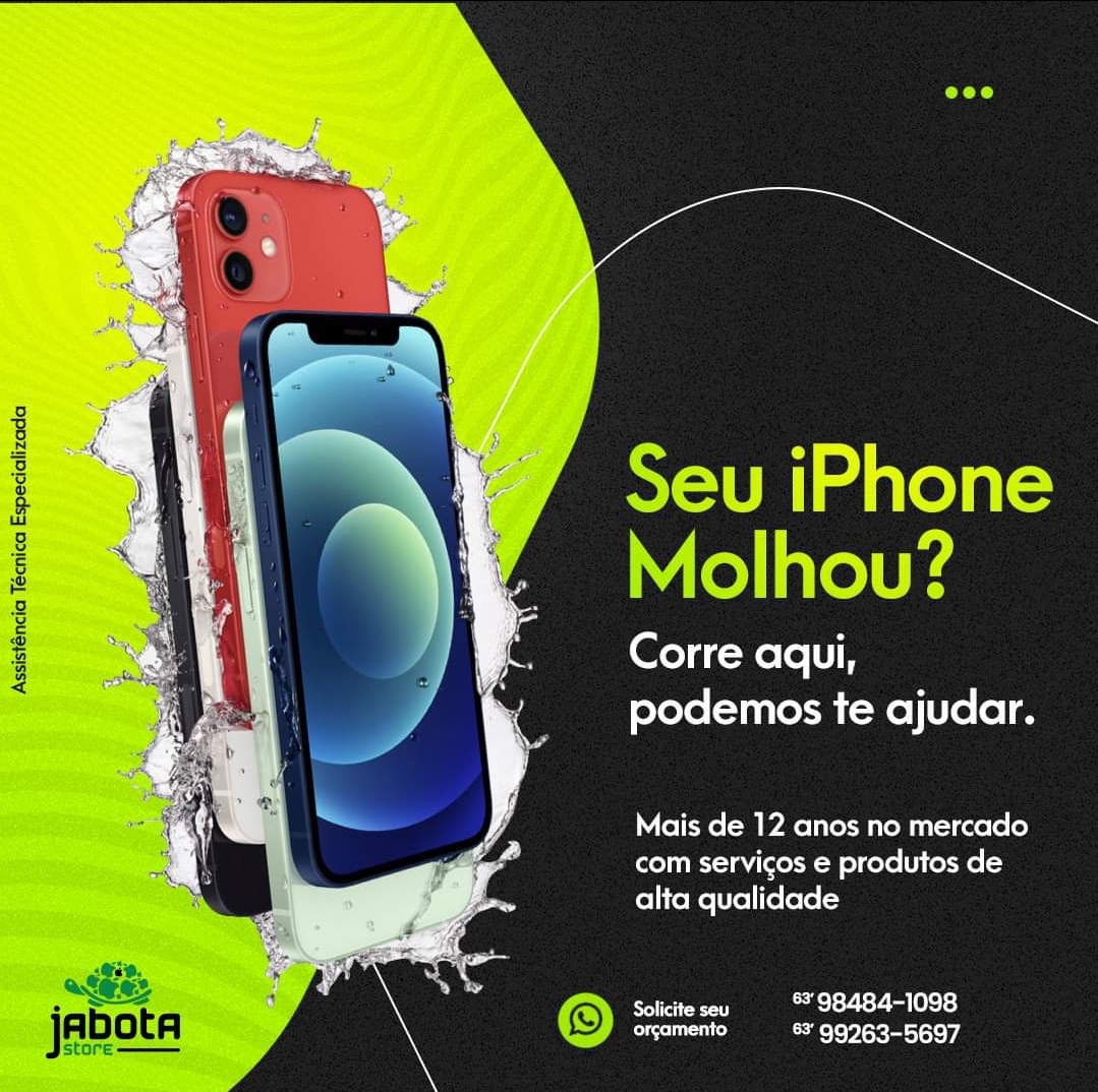 Troca de vidro, display, tela quebrada, vidro apple watch em araguaína - JABOTA STORE 