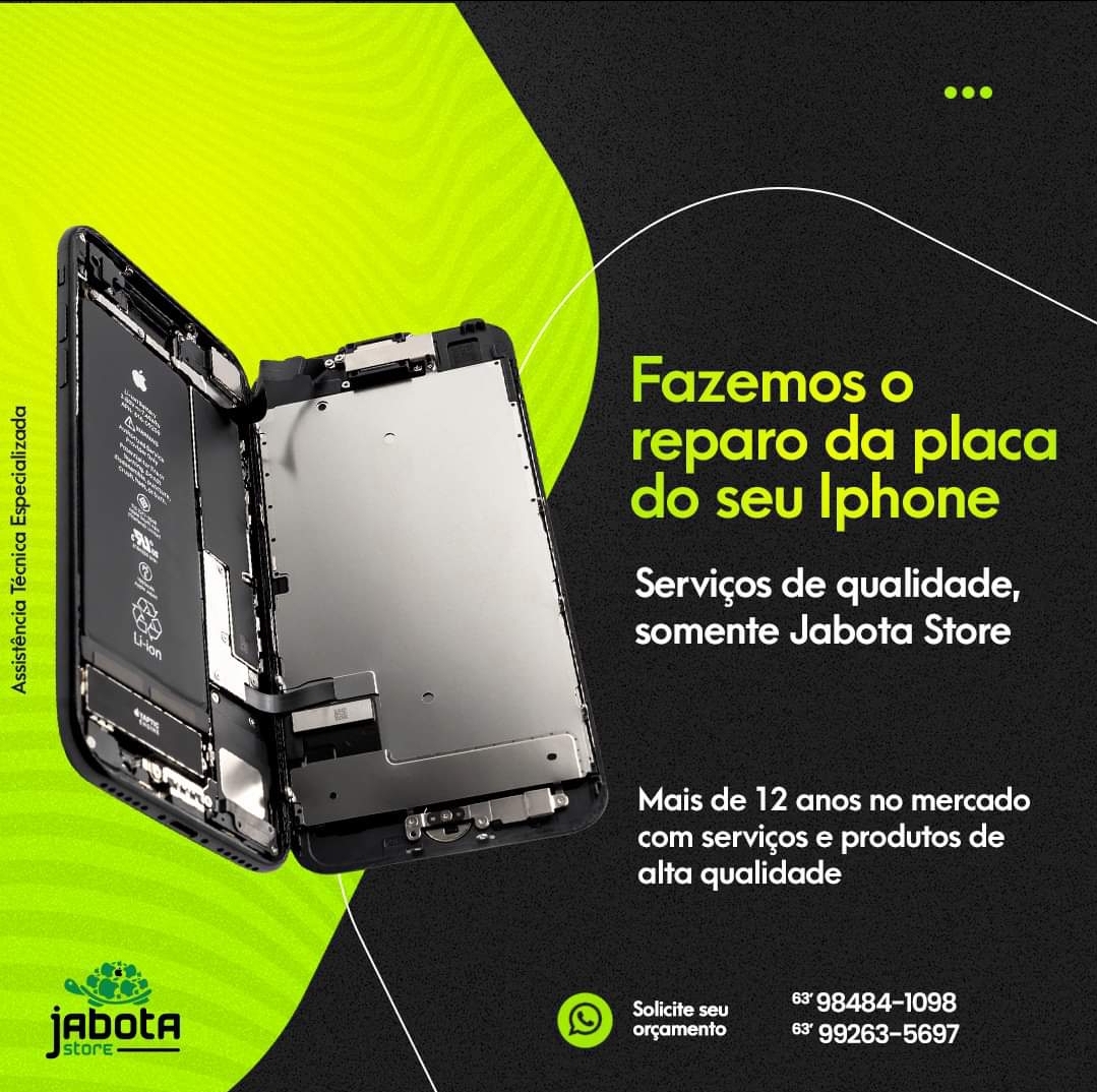 Troca de vidro, display, tela quebrada, vidro apple watch em araguaína - JABOTA STORE 