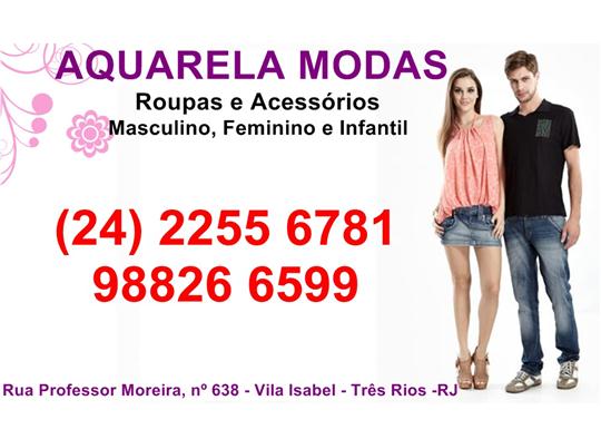 MODA MASCULINA, FEMININA E INFANTIL EM TRÊS RIOS