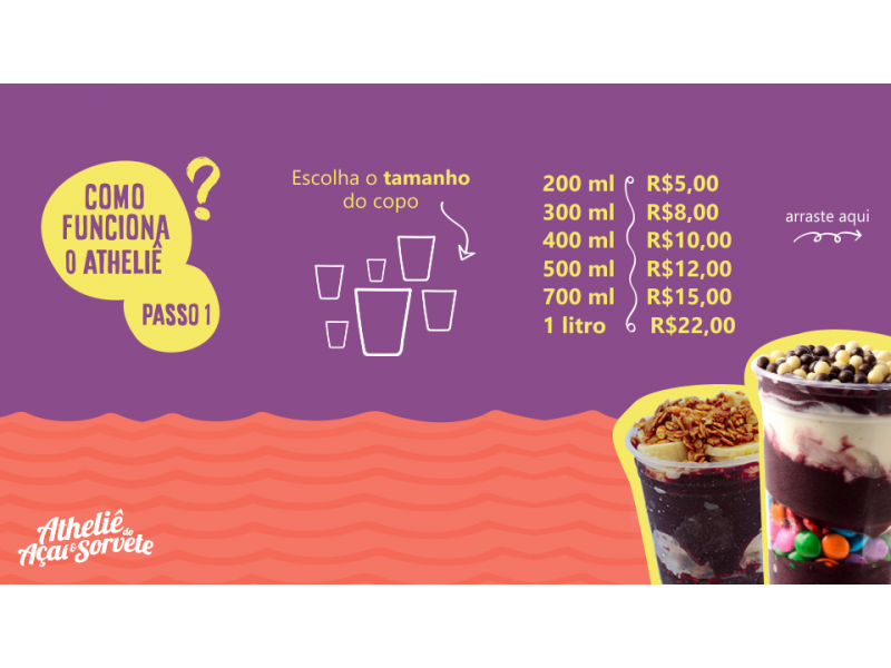 AÇAÍ EM TAUBATÉ - SORVETES E AÇAI - SP