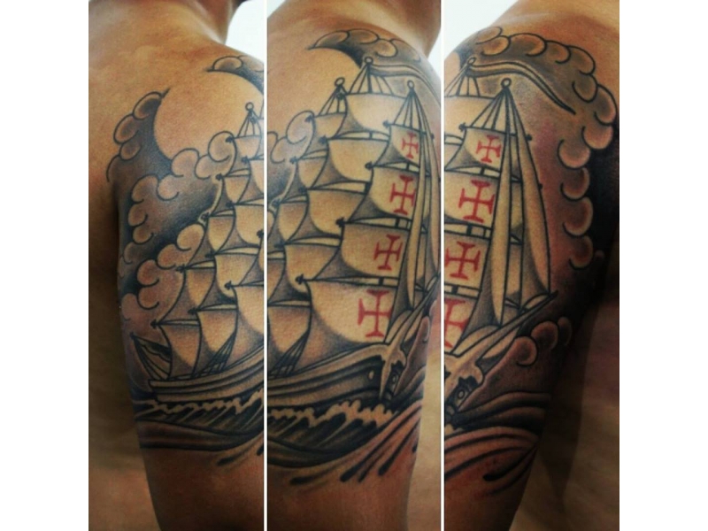 TATUAGEM DO VASCO EM SÃO CRISTÓVÃO NO RIO DE JANEIRO - RJ