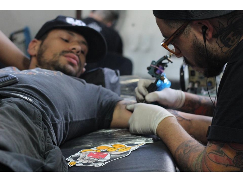 TATUAGEM DO VASCO EM SÃO CRISTÓVÃO NO RIO DE JANEIRO - RJ