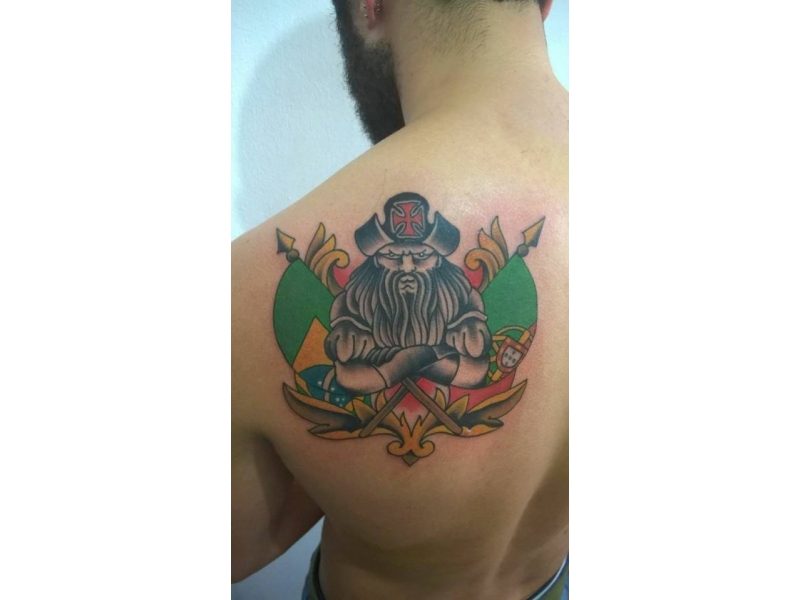 TATUAGEM DO VASCO EM SÃO CRISTÓVÃO NO RIO DE JANEIRO - RJ