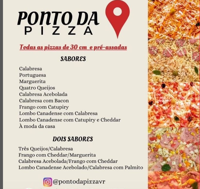PIZZA SEMI PRONTA NA VILA MURY RJ
