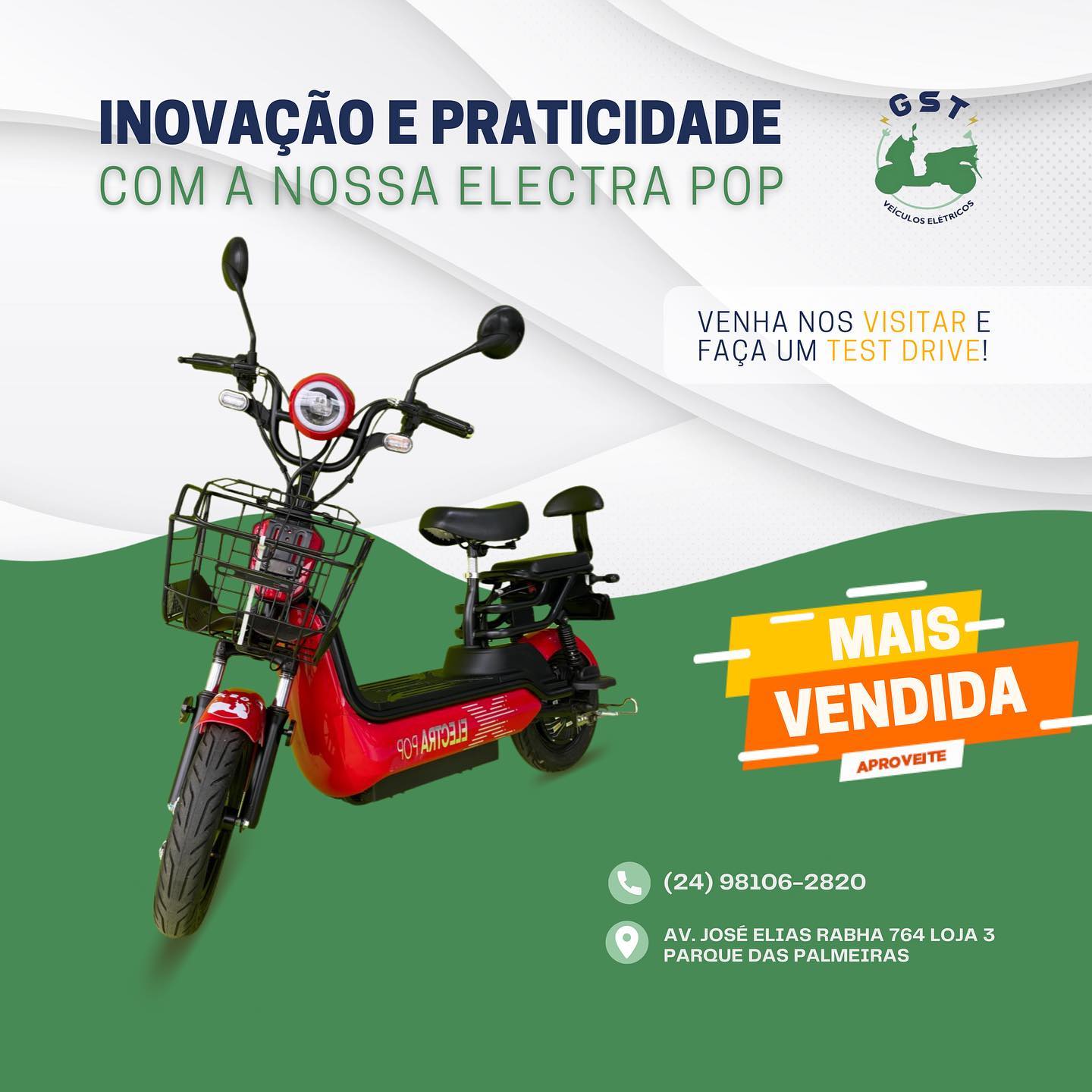 BICICLETAS ELÉTRICAS EM PORTO REAL RJ