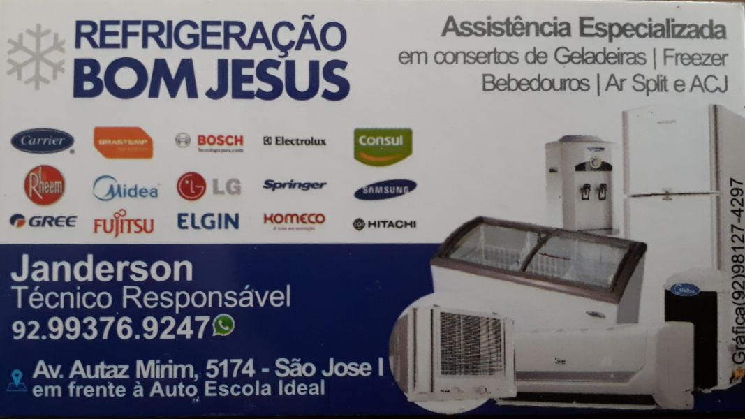 REFRIGERAÇÃO BOM JESUS 