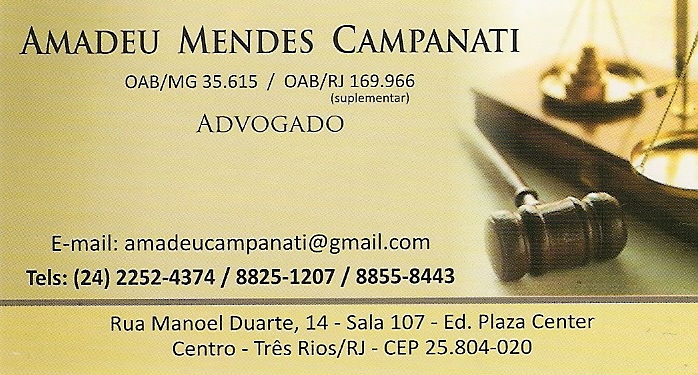 ADVOGADO EM TRÊS RIOS 